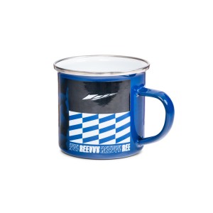 Yamaha Racing enamelled mug