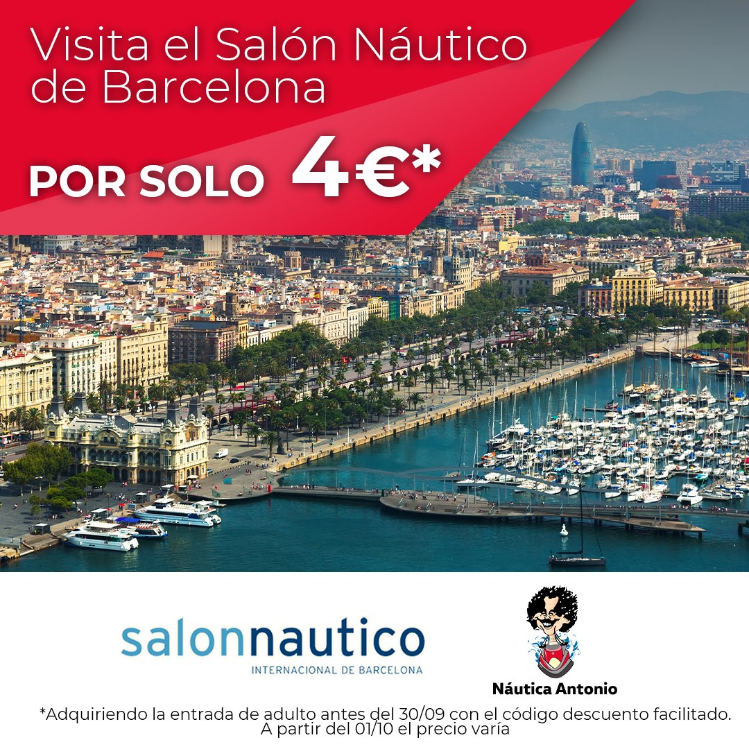 ¡Vente al Salón Naútico por solo 4€*!