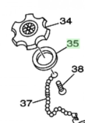 Joint du bouchon de carburant