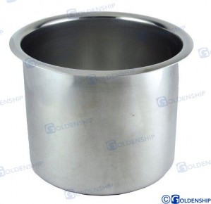 Posavasos empotrado inox