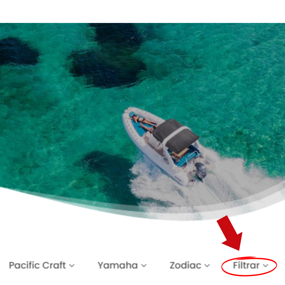 Find your ideal boat with our new filter