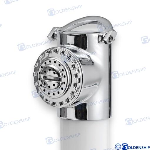 Ducha con pulsador